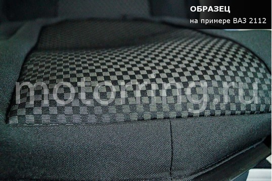 Комплект для сборки сидений Recaro (черная ткань, центр Ультра) для 3-дверную Лада 4х4 (Нива) 21213, 21214