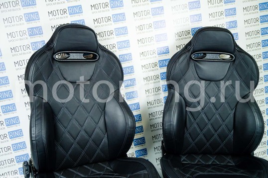 Комплект анатомических сидений VS Кобра Самара для ВАЗ 2108-21099, 2113-2115