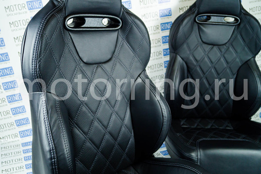 Комплект анатомических сидений VS Кобра Самара для ВАЗ 2108-21099, 2113-2115