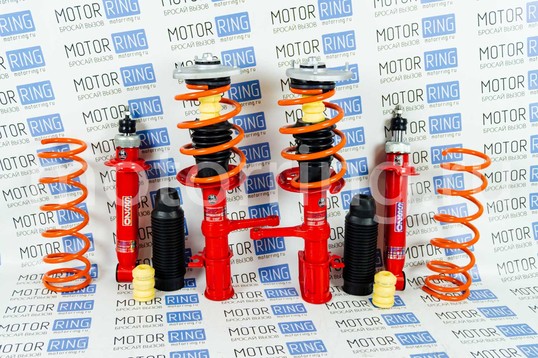 Комплект подвески SS20 Спорт в сборе с занижением 50 мм на Лада Калина, Калина 2, Гранта_1