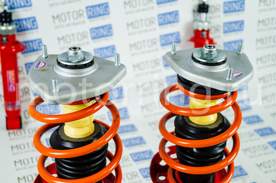 Комплект подвески SS20 Спорт в сборе с занижением 50 мм на Лада Калина, Калина 2, Гранта