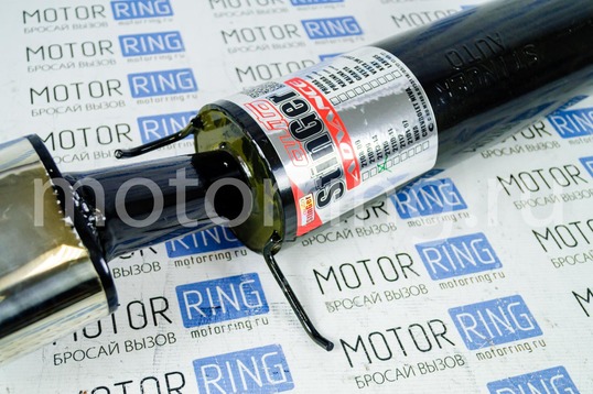 Глушитель прямоточный Stinger Auto под штатную установку без выреза бампера для ВАЗ 2113, 2114
