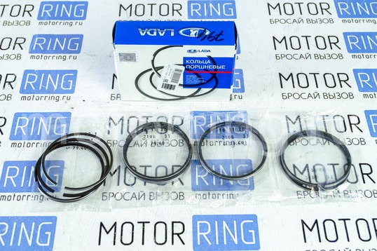 Оригинальные поршневые кольца хром 79,4 мм для ВАЗ 2104, 2105, 2107_1