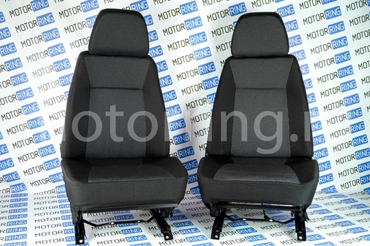 Комплект оригинальных передних сидений с салазками для Шевроле Нива до 2014 г.в._1