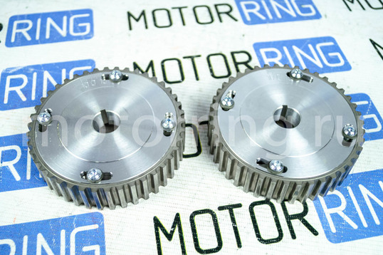 Шестерни разрезные ГРМ (алюминиевая ступица) с маркерным диском для 16-клапанных ВАЗ 2110-2112, 2114
