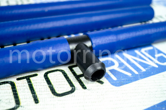Патрубки печки армированный каучук синие для ВАЗ 2110