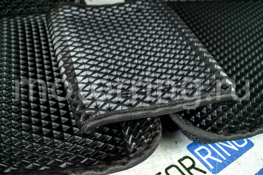Формованные коврики EVA 3D Boratex в салон для Nissan Tiida с 2015 года выпуска
