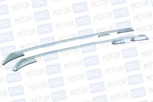 Рейлинги АПС серебристый пластик для Land Rover Freelander 2 2006-2014 г.в._1