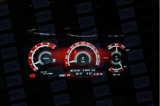 Цифровая комбинация приборов Тюн-Авто Vision GPS для Лада Веста