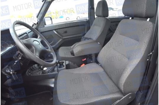 Оригинальное сиденье переднее водительское с салазками для 5-дверной Лада 4х4 (Нива) до 2019 г.в.