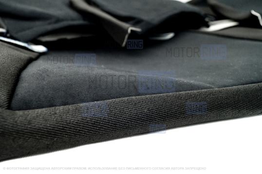 Обивка сидений (не чехлы) ткань с алькантарой для ВАЗ 2111, 2112