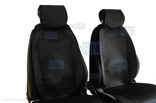 Универсальные защитные накидки передних сидений из ткани Ультра