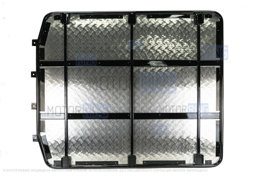 Багажник-платформа Техносфера Трофи с алюминиевым листом для 3-дверной Лада 4х4, Нива Легенд