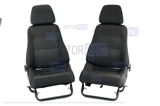 Комплект оригинальных передних сидений с салазками для 5-дверной Лада 4х4 (Нива) до 2019 г.в._1