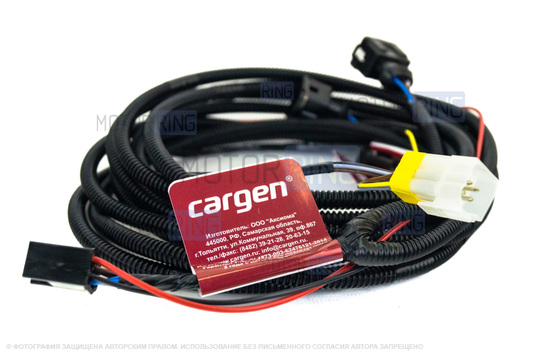Жгут электрокорректора фар 2110-3724255-10 Cargen нового образца для ВАЗ 2110-2112_1