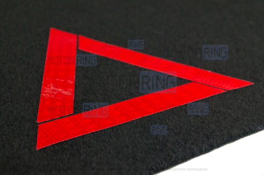 Ворсовая обивка крышки багажника с аварийным знаком для Лада Гранта FL седан