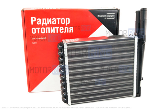 Радиатор отопителя ДААЗ нового образца под отопитель 2111 для ВАЗ 2110-2112, Лада Приора