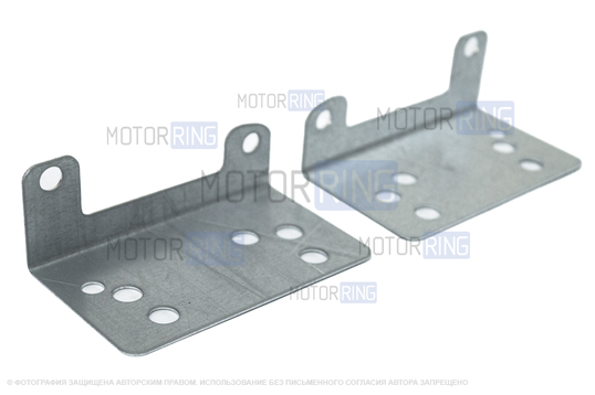 Комплект металлических креплений 2DIN магнитолы для Лада Гранта, Гранта FL, Калина 2, Калина 2 Кросс, Датсун mi-DO, on-DO