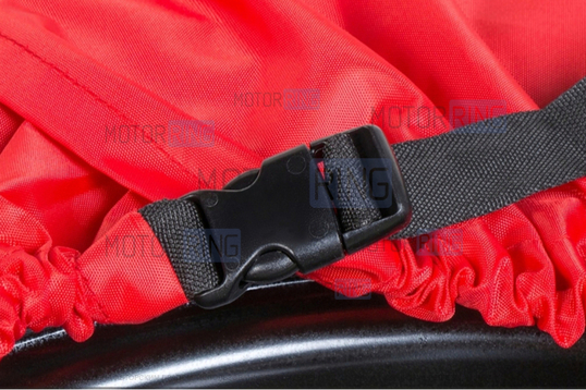 Черно-красный чехол AutoFlex для хранения автомобильного колеса размером от 15 до 20 дюймов
