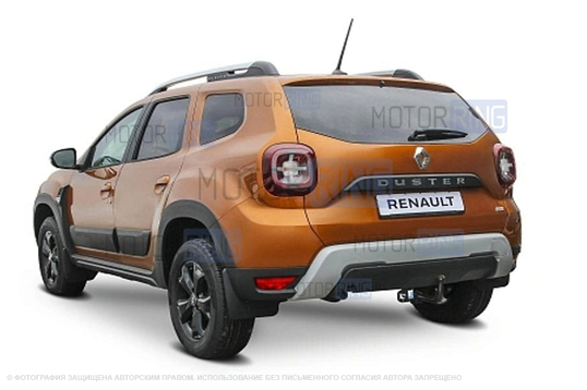 Фаркоп Berg F.4711.001 с шаром типа А (1200кг) для Renault Duster, Duster 2, Renault Kaptur, Nissan Terrano