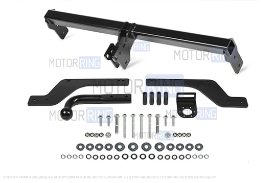 Фаркоп Berg F.4712.001 с шаром типа А (1000кг) для Renault Logan, Logan Stepway, Sandero, Sandero Stepway_1