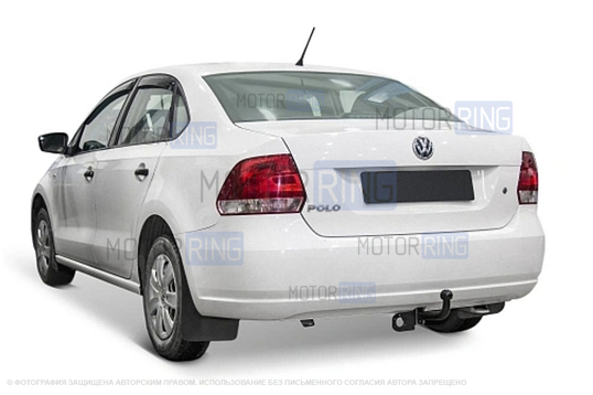 Фаркоп Berg F.5112.001 с шаром типа А (1000кг) для Skoda Rapid, Volkswagen Polo