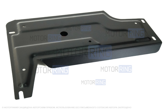 Стальная защита раздаточной коробки АвтоБроня (111.01011.3) 1.8мм для Шевроле Нива, Лада Нива Тревел