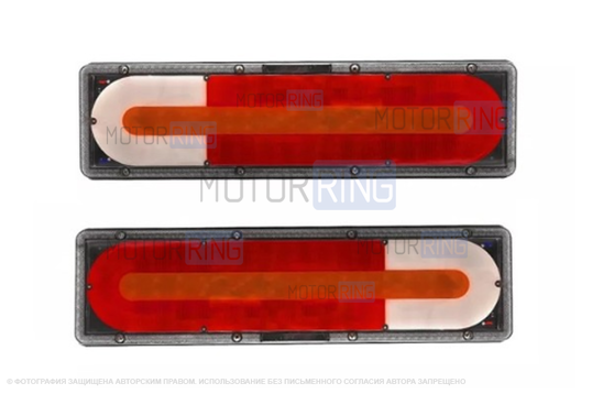 Комплект задних диодных фонарей Капсула для грузовых автомобилей_1