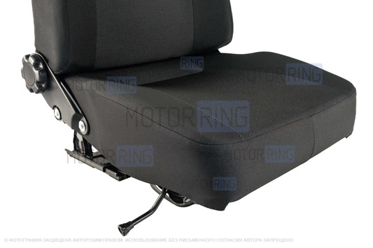 Оригинальное сиденье переднее пассажирское с салазками для ВАЗ 2110-2112