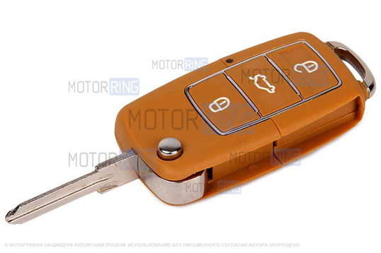 Выкидной ключ замка зажигания Audi Style на Лада Приора, Гранта, Калина, Датсун