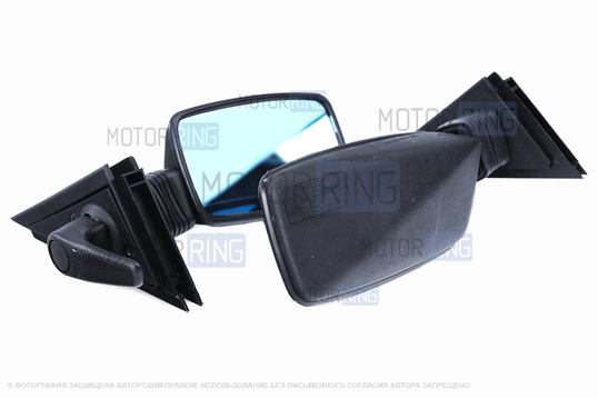Штатные механические боковые зеркала с голубым антибликовым покрытием для ВАЗ 2104, 2105, 2107_1
