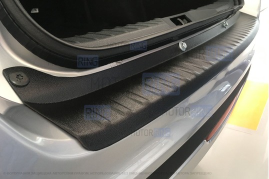 Защитная накладка Тюн-Авто на задний бампер для Лада Гранта FL лифтбек с 2018 г.в._1
