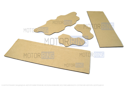 Комплект виброизоляции крышки багажника для Лада Гранта FL седан