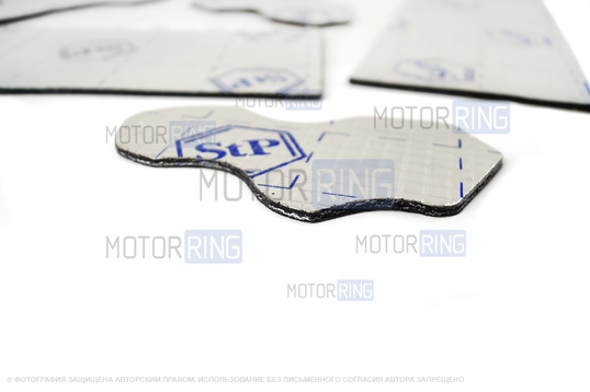 Комплект виброизоляции крышки багажника для Лада Гранта FL седан