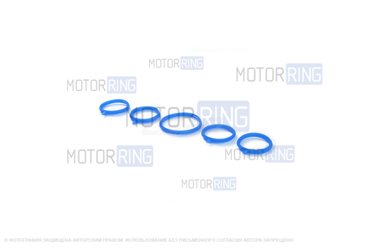 Комплект прокладок впускного модуля CS20 Profi 21126, 11194 синий силикон для 16-клапанных Лада Калина, Калина 2, Гранта, Гранта FL, Приора_1