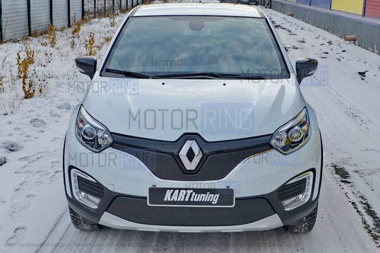 Комплект зимних заглушек 1М и 2М КАРТ для Renault Kaptur до 2020 г.в._1