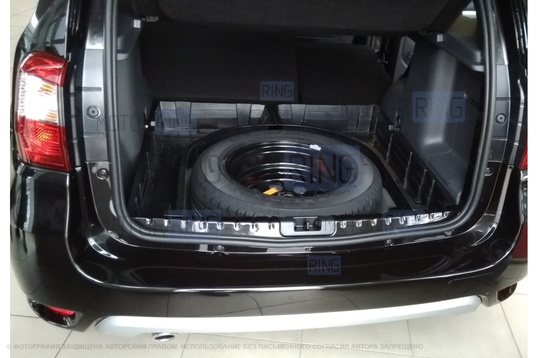 Органайзер в багажник КАРТ гладкий для Nissan Terrano до 2016 года_1