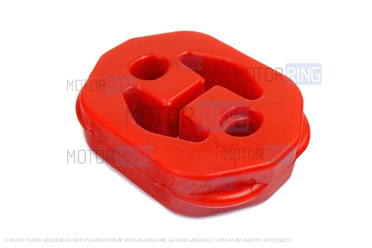 Комплект подушек глушителя красный полиуретан CS20 Drive для Лада Приора