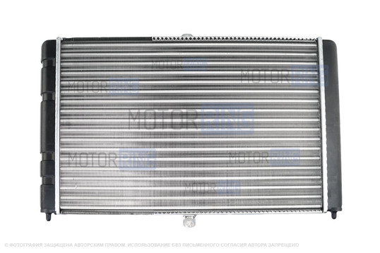 Оригинальный алюминиевый радиатор охлаждения двигателя для инжекторных ВАЗ 2108-21099, 2113-2115