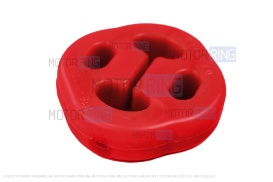 Подушка глушителя красный полиуретан CS20 Drive для Лада Калина, Калина 2, Гранта, Гранта FL, Датсун_1