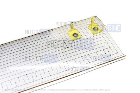 Комплект элементов подогрева зоны дворников лобового стекла Призма 40 см