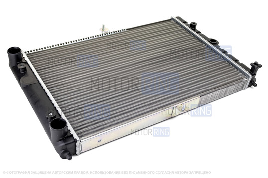 Оригинальный алюминиевый радиатор охлаждения двигателя для ВАЗ 2108-21099, 2113-2115 карбюратор_1