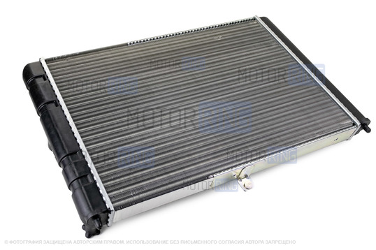 Оригинальный алюминиевый радиатор охлаждения двигателя для ВАЗ 2108-21099, 2113-2115 карбюратор