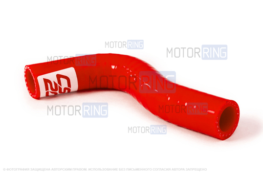 Патрубок вентиляции картера верхний (сапуненок) CS20 DRIVE красный силикон для ВАЗ 2108-21099, 2113-2115_1