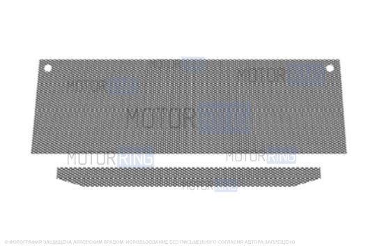 Комплект защитных сеток AutoMax на решетку радиатора и бампера для Лада Нива Тревел_1