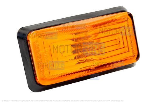 Повторитель указателя поворота с лампочкой в сборе оранжевый ОСВАР для ВАЗ 2104, 2105, 2107