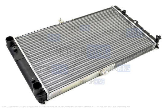 Оригинальный алюминиевый радиатор охлаждения двигателя для ВАЗ 2110-2112_1