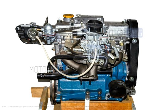 Двигатель ВАЗ 21083 в сборе с впускным и выпускным коллектором для карбюраторных ВАЗ 2108-21099_1