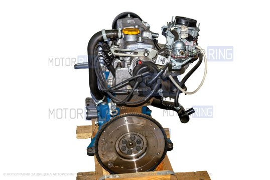 Двигатель ВАЗ 21083 в сборе с впускным и выпускным коллектором для карбюраторных ВАЗ 2108-21099