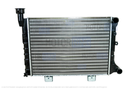 Радиатор охлаждения алюминиевый для инжекторных ВАЗ 2104, 2105, 2107_1
